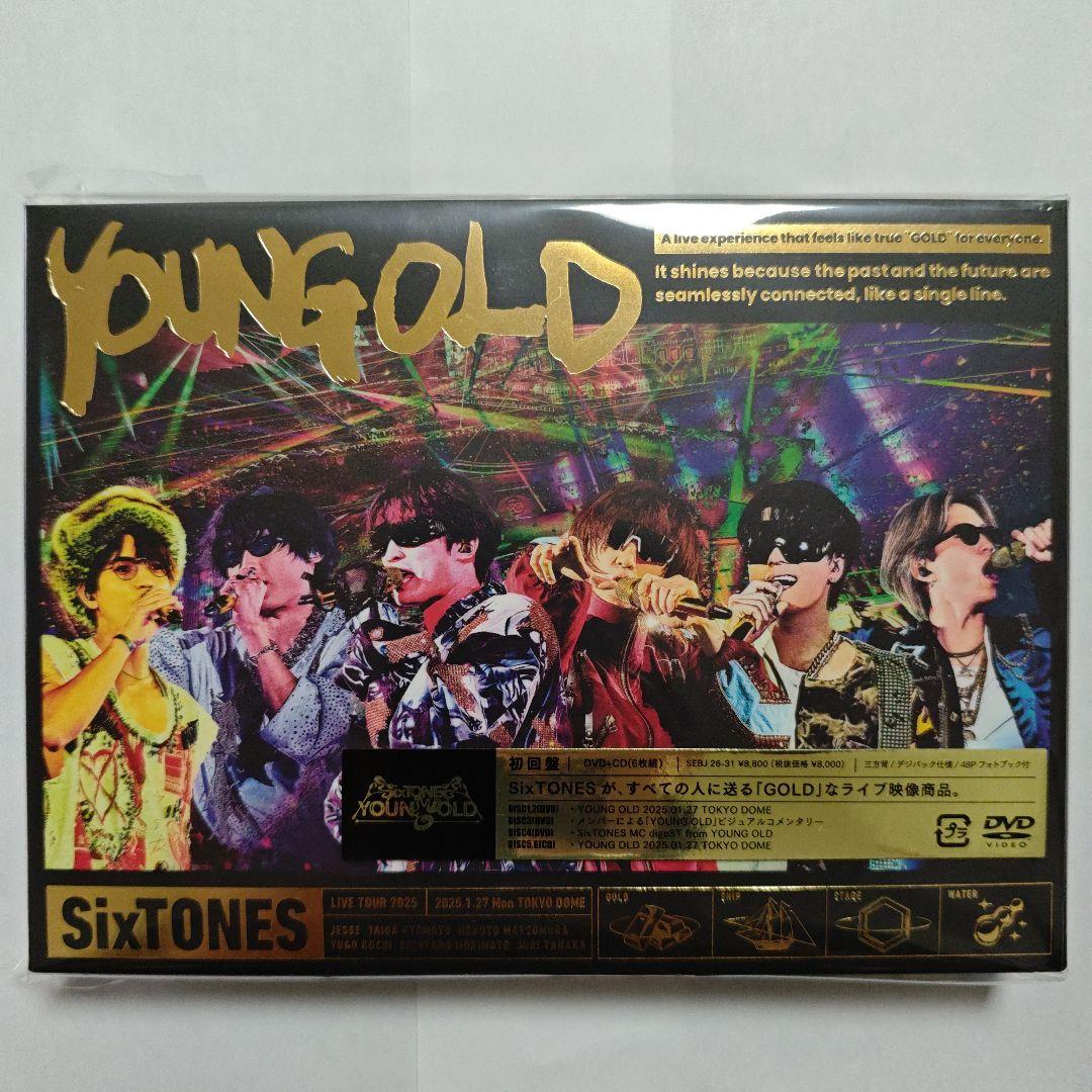 SixTONES YOUNGOLD 初回盤 4枚組 DVD ストーンズ