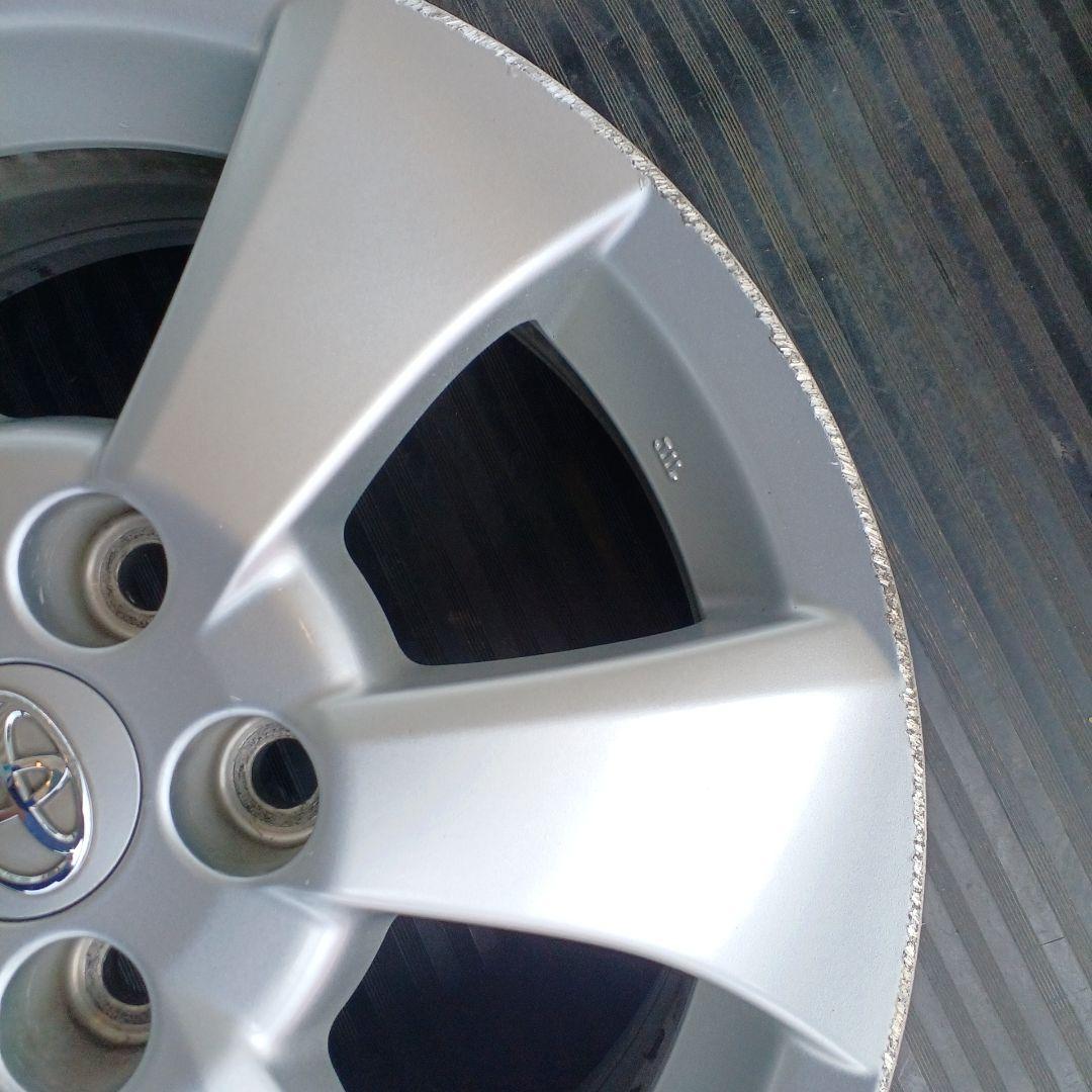 TOYOTAアルファード 純正16インチアルミホイール2本 2-①