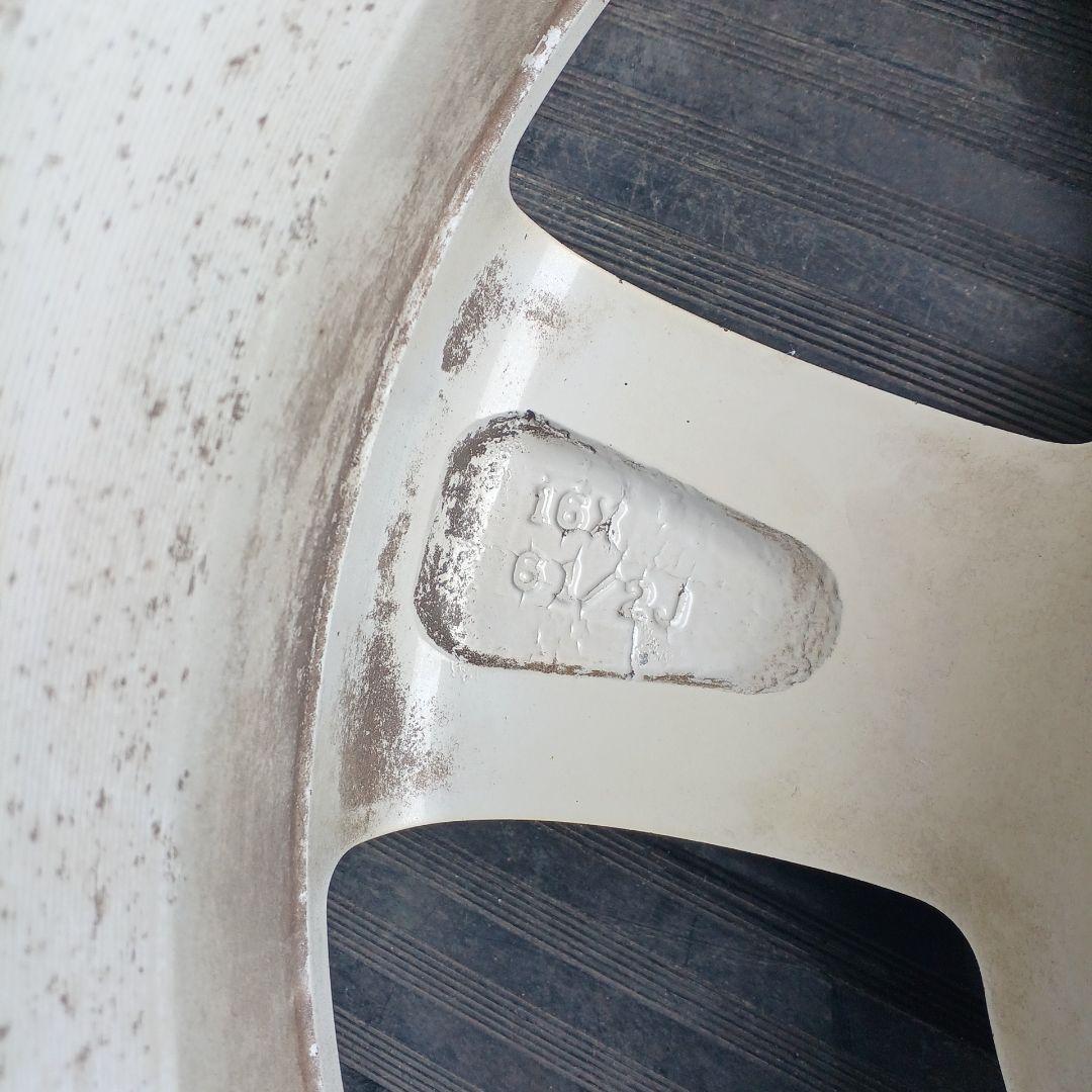 TOYOTAアルファード 純正16インチアルミホイール2本 2-①