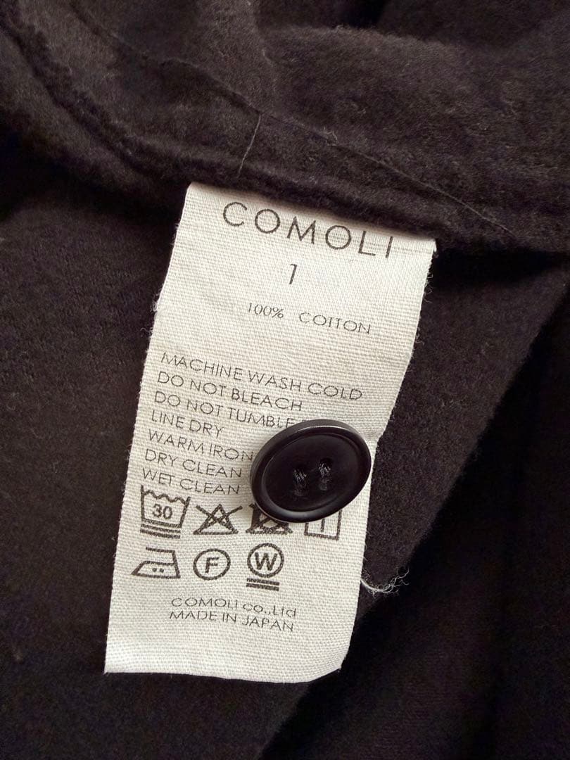 25AW COMOLIコットンネルテーパードパンツ&コットンネルシャツジャケット