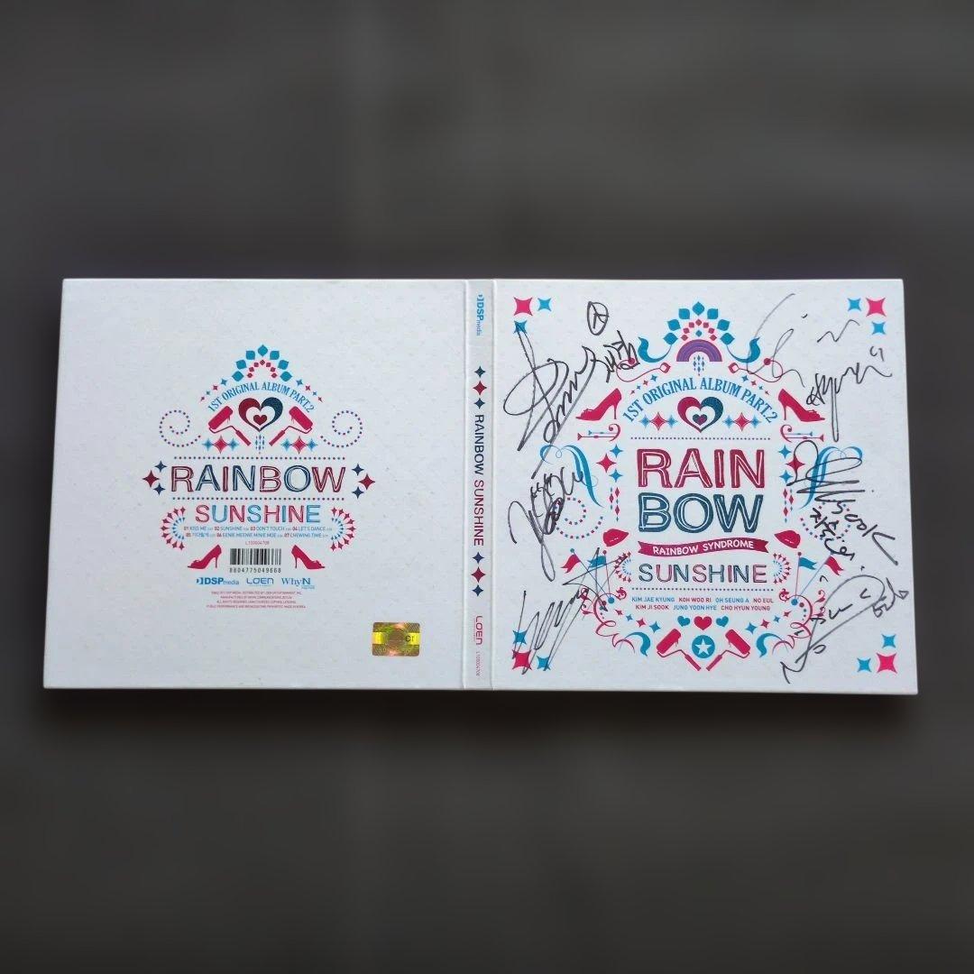 レインボウ KPOP RAINBOW SYNDROME サイン入りCD