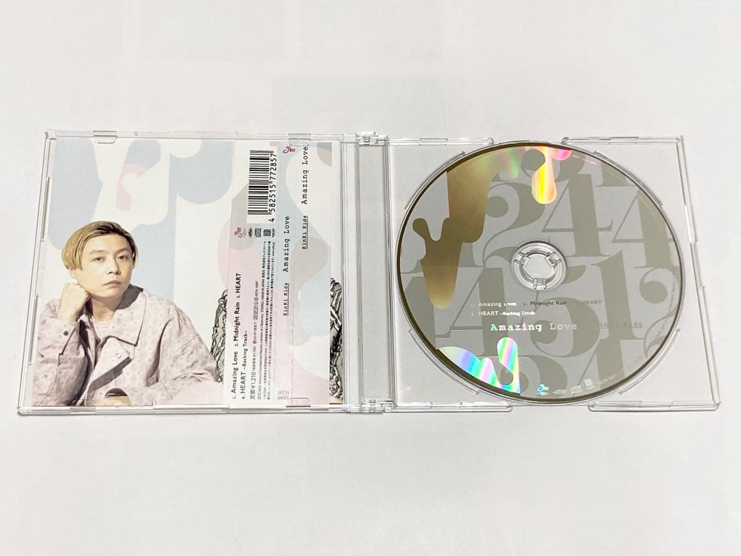 Amazing Love KinKi Kids FC限定 AB通常盤3形態 扇子