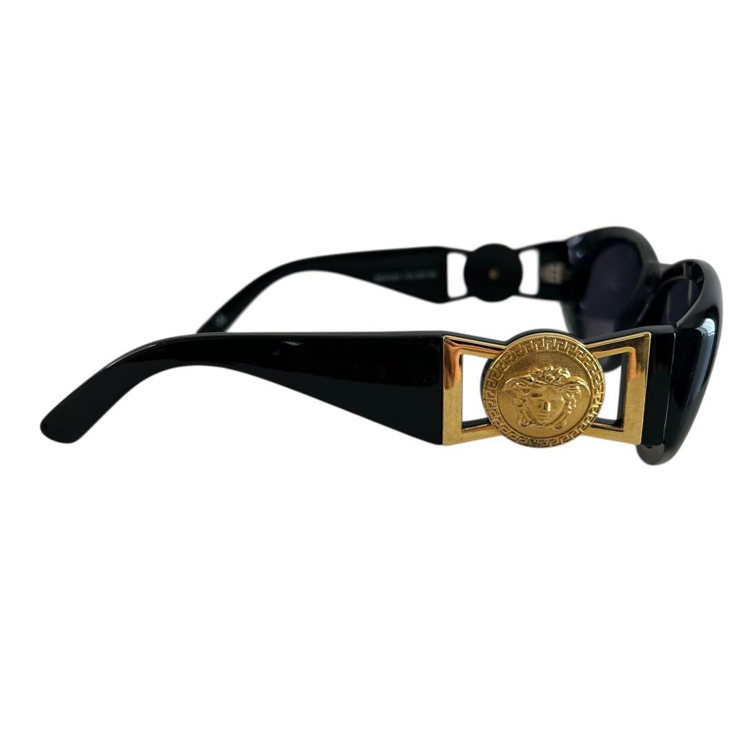 【美品】 VERSACE メデューサ キャットアイ サンバースト サングラス