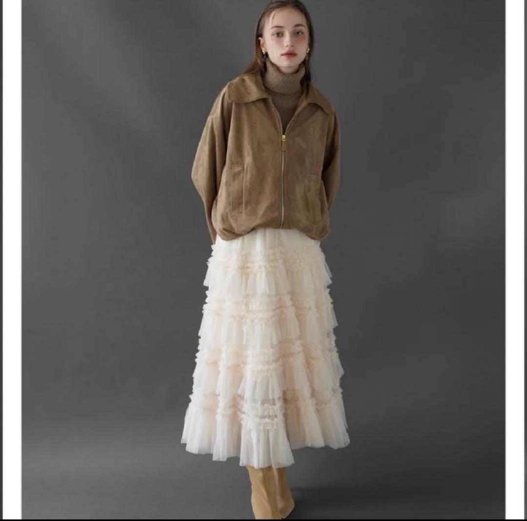acka tulle long skirt タグ付き 新品・未使用