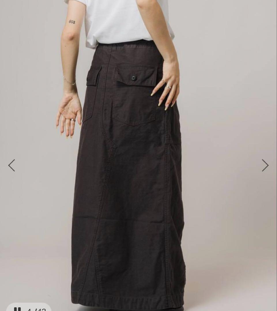 【最終価格】ニードルズ　NEEDLES STRING FATIGUE SKIRT