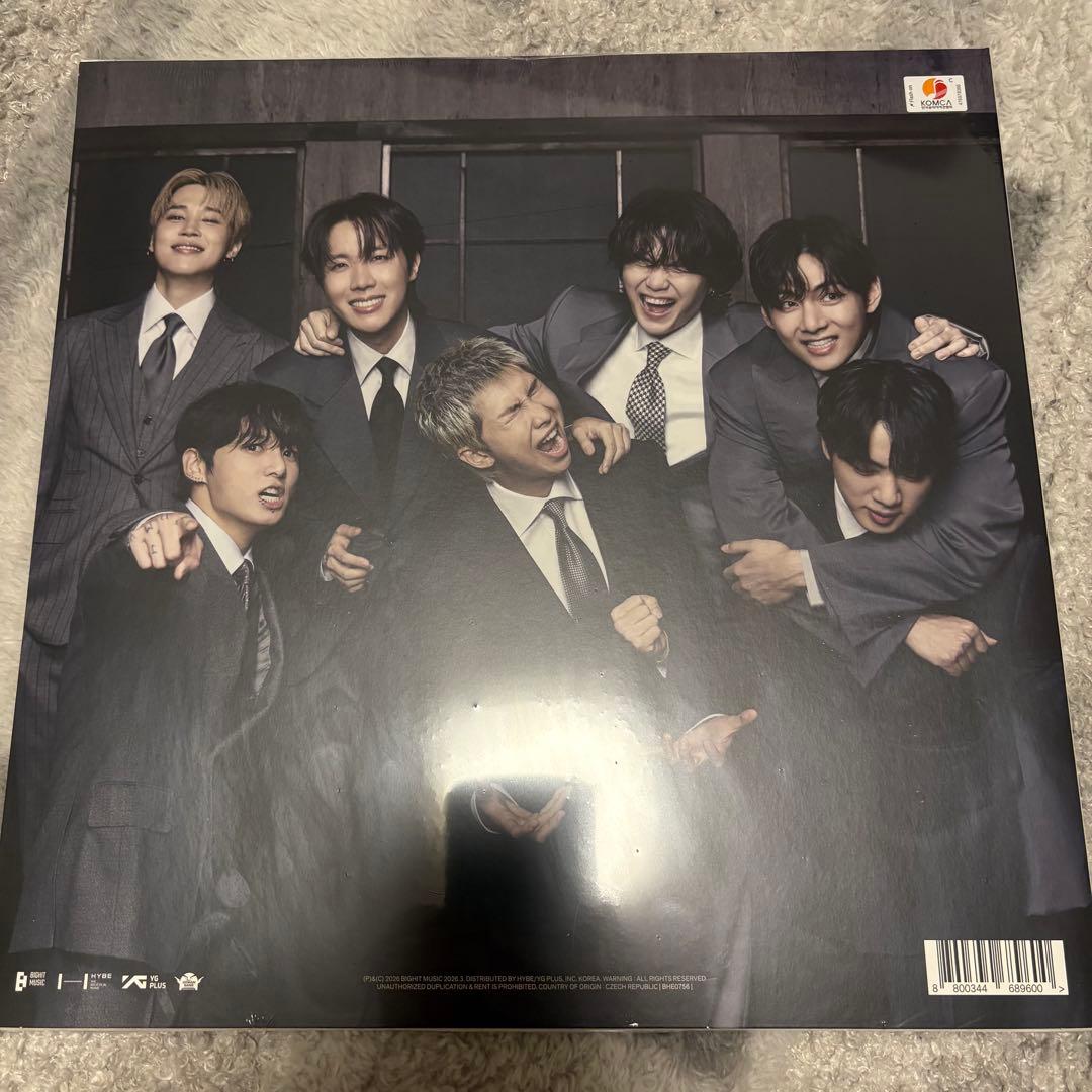 BTS ARIRANG Standard Vinyl LP グク