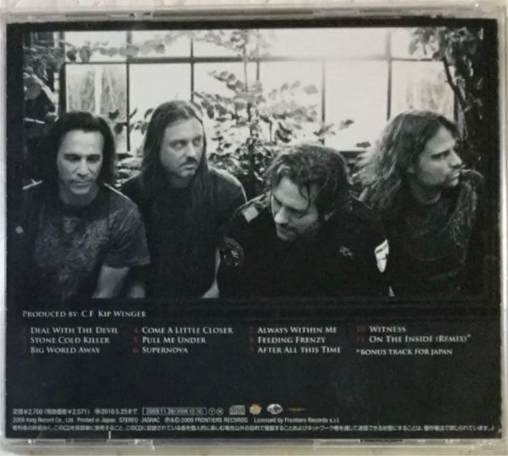 国内盤！Winger/ ウインガー/ Karma/ 2009年