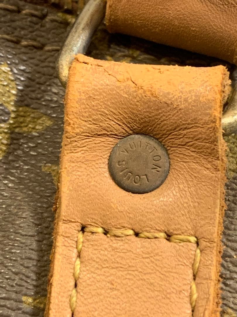 Louis Vuitton ボストンバッグ ブラウン　キーポル50バンドリエール