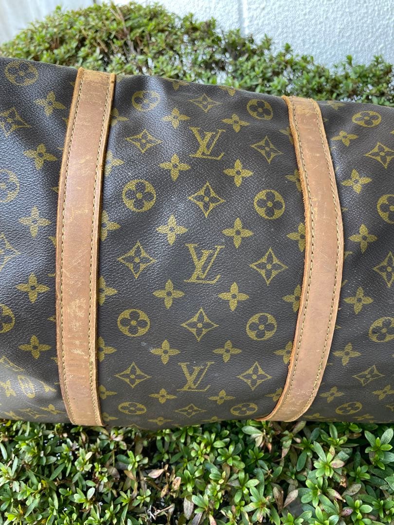Louis Vuitton ボストンバッグ ブラウン　キーポル50バンドリエール