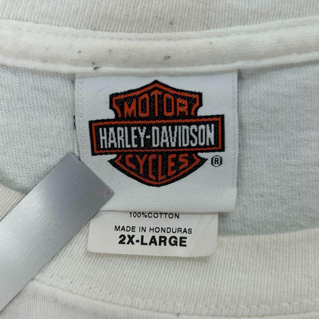 ハーレーダビッドソン 両面プリント カットオフTシャツ タンクトップ 3966