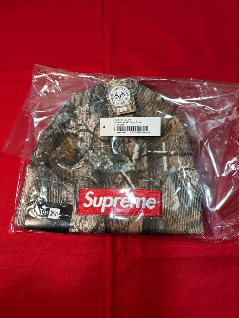 帽子 supreme New Era Box Logo Beanie