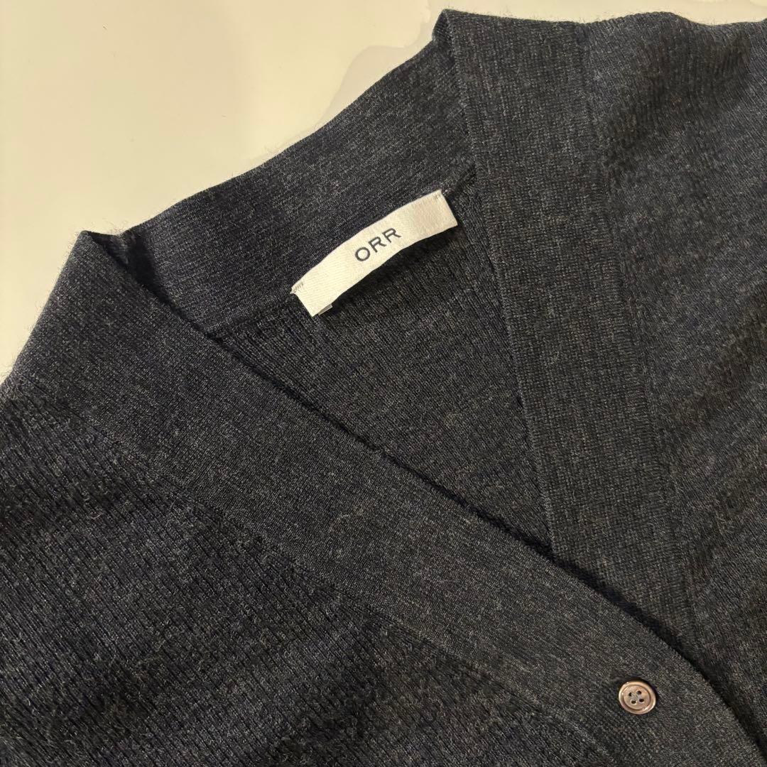 トップス ORR Washable Wool 100 Cardigan