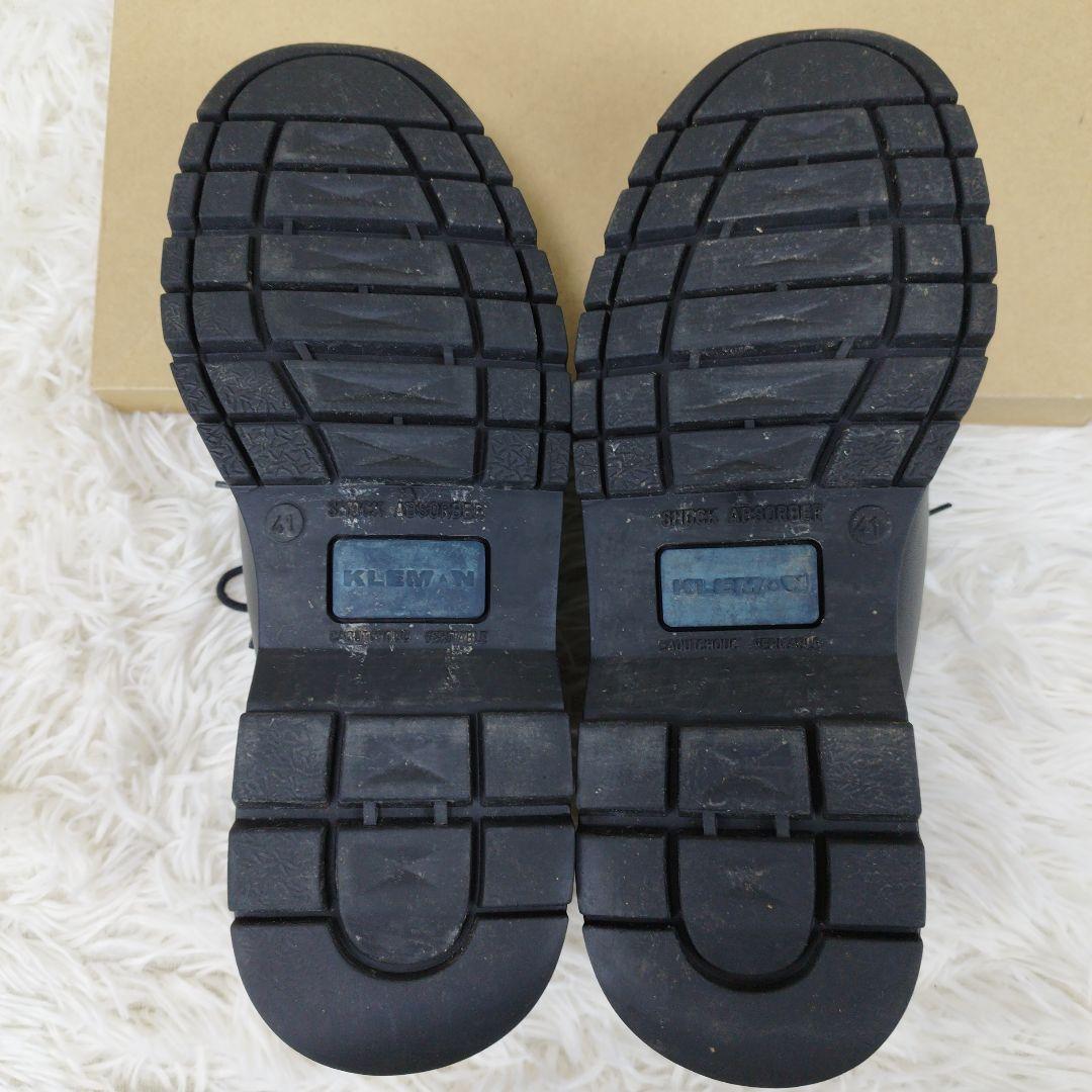 ✨美品✨ クレマン パドレ チロリアンシューズ Uチップ モカシン レザー 黒