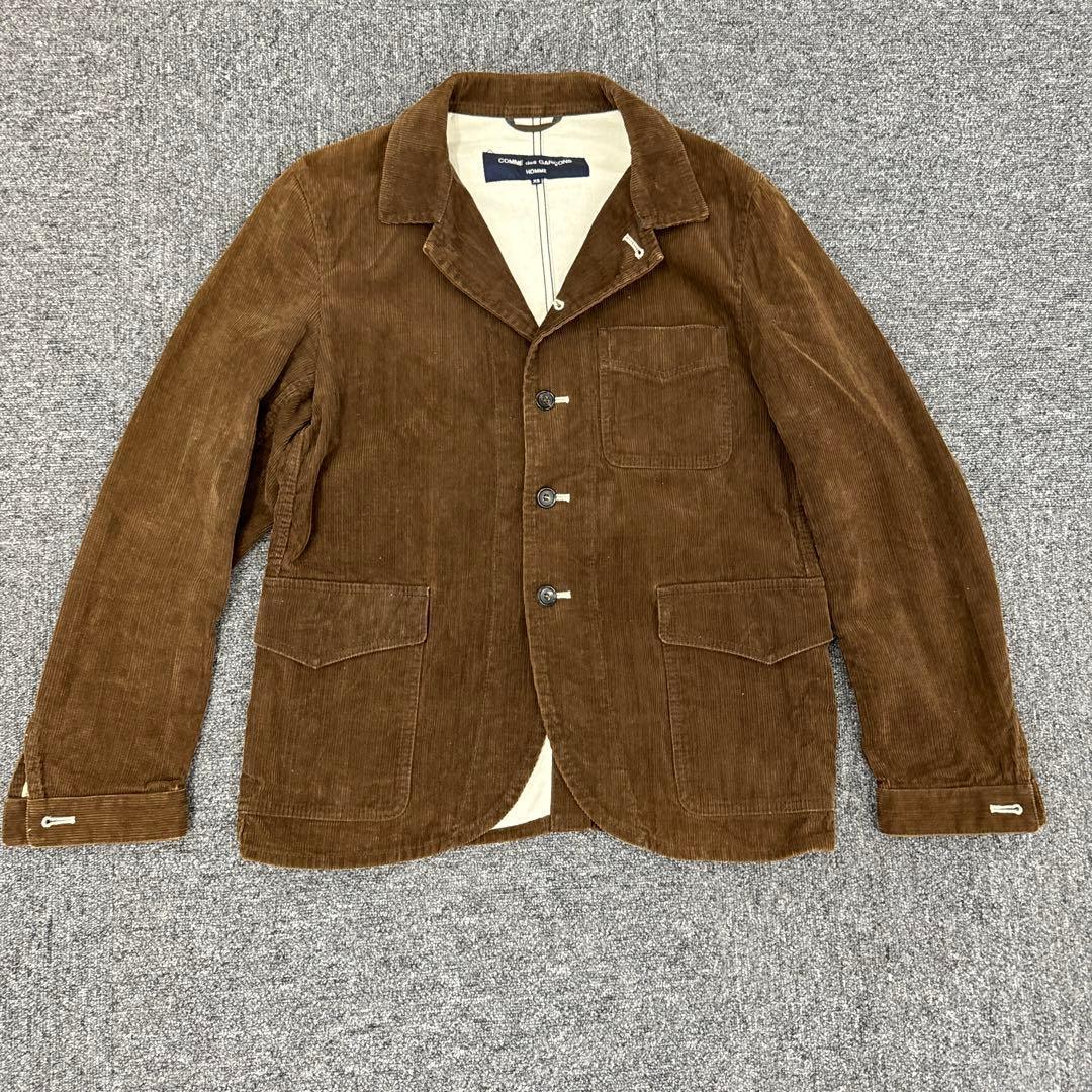 12COMMEdesGARCONSHOMME　09AW　コーデュロイカバーオール