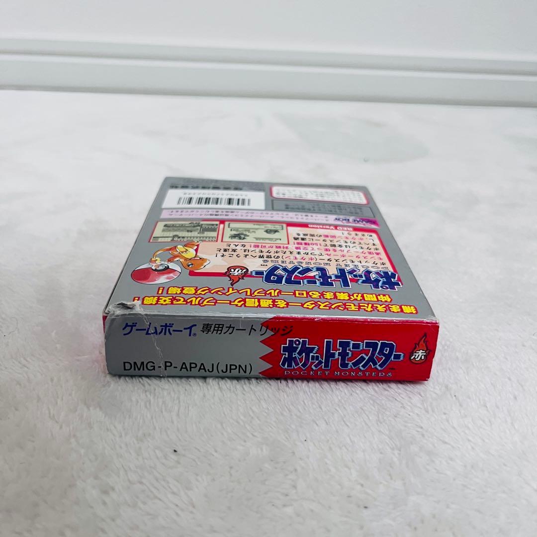 ポケットモンスター　ゲームボーイ　赤　箱付き　説明書