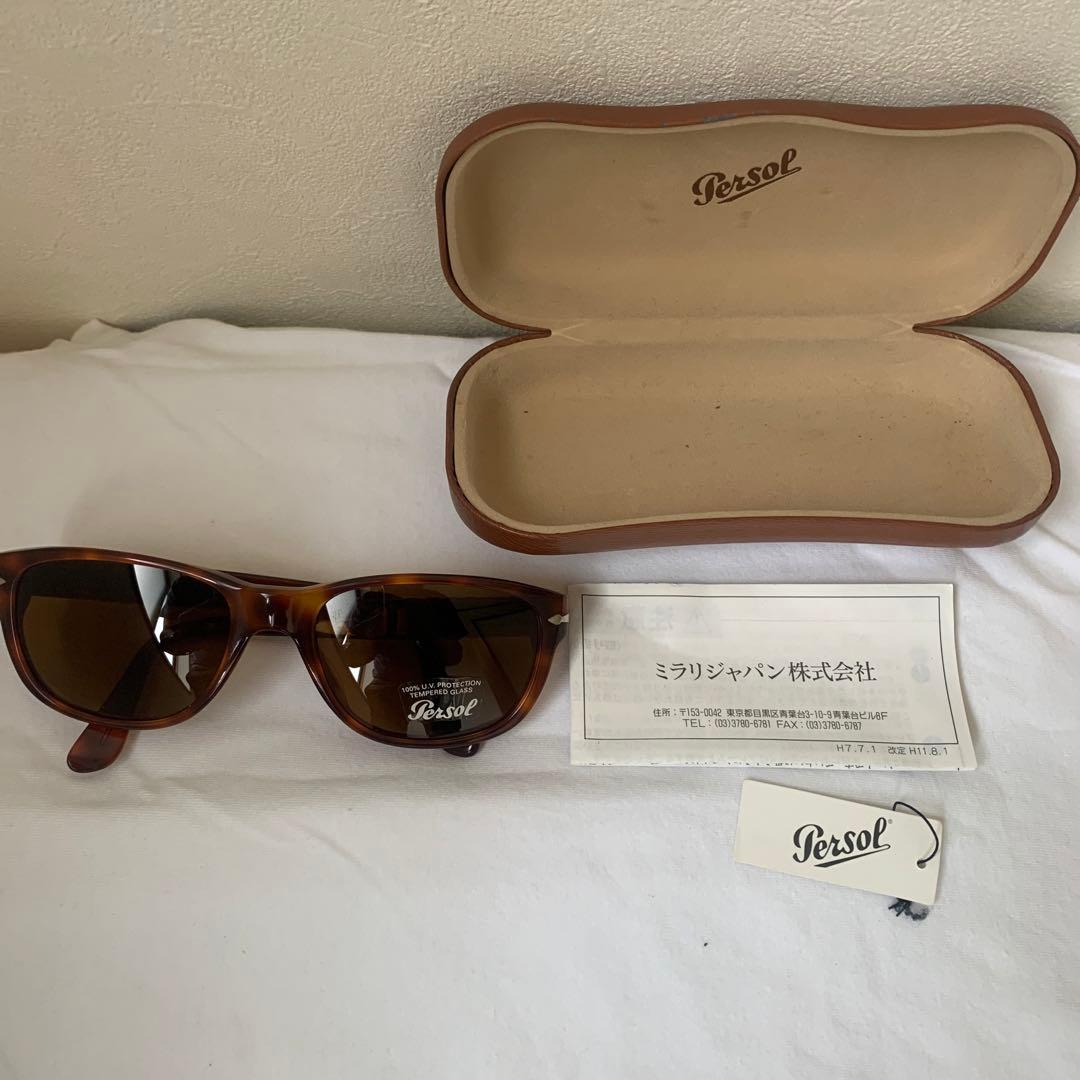 【美品】ヴィンテージPERSOL 2547-S 55ロ19 30/33イタリア製