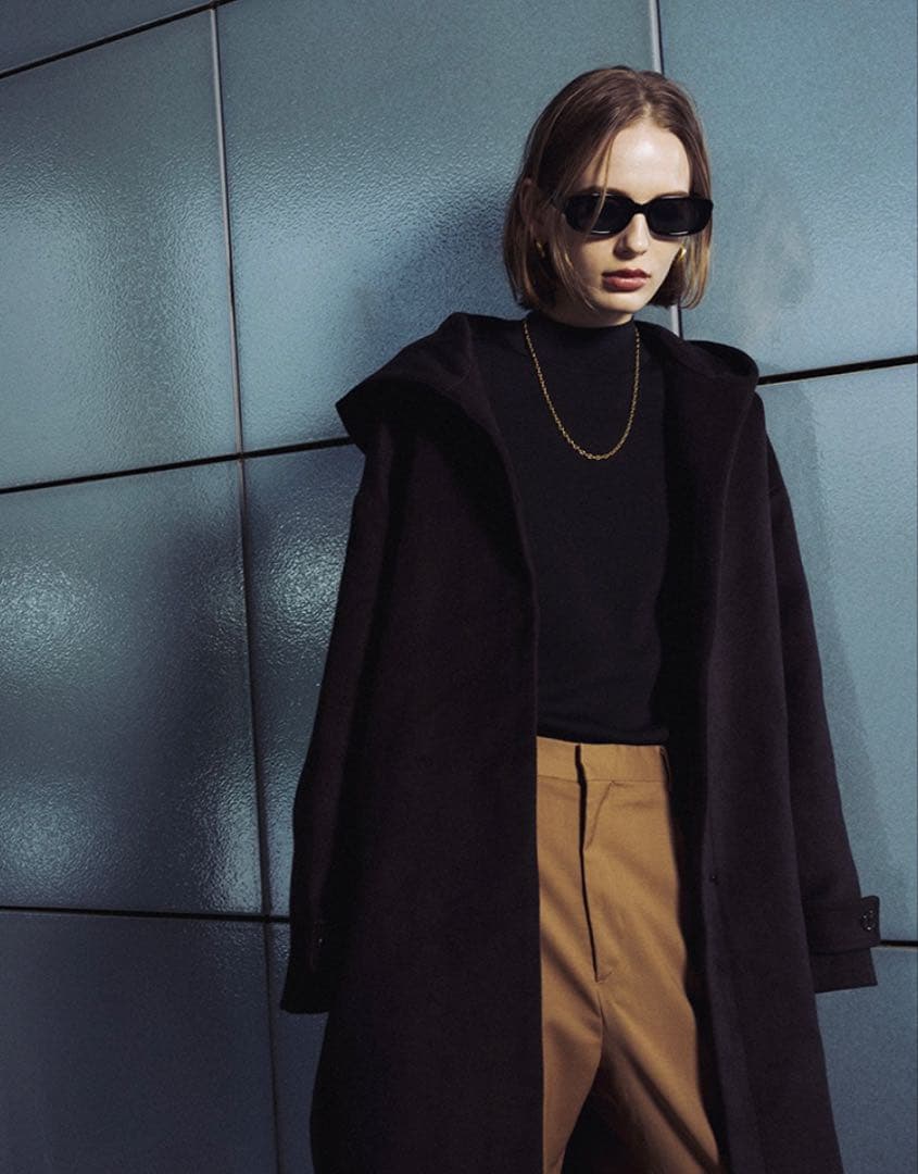 ジャケット・アウター nil due nil un /LONG HOODIE OVER COAT