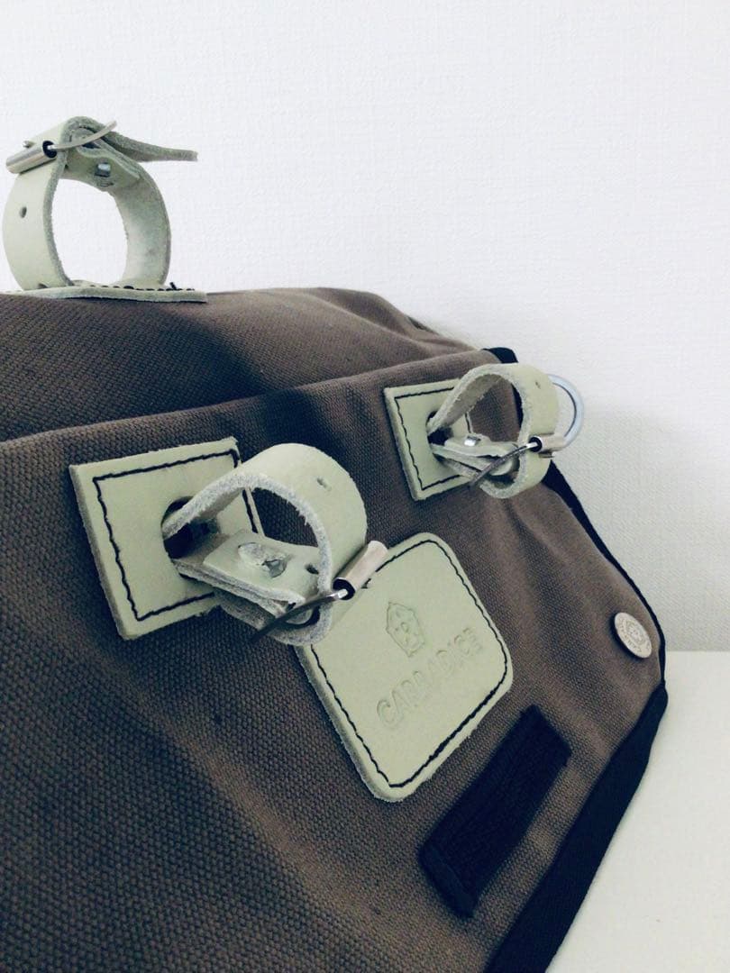 英国製 CARRADICE キャラダイス サドルバッグ ZIP ROLL 未使用