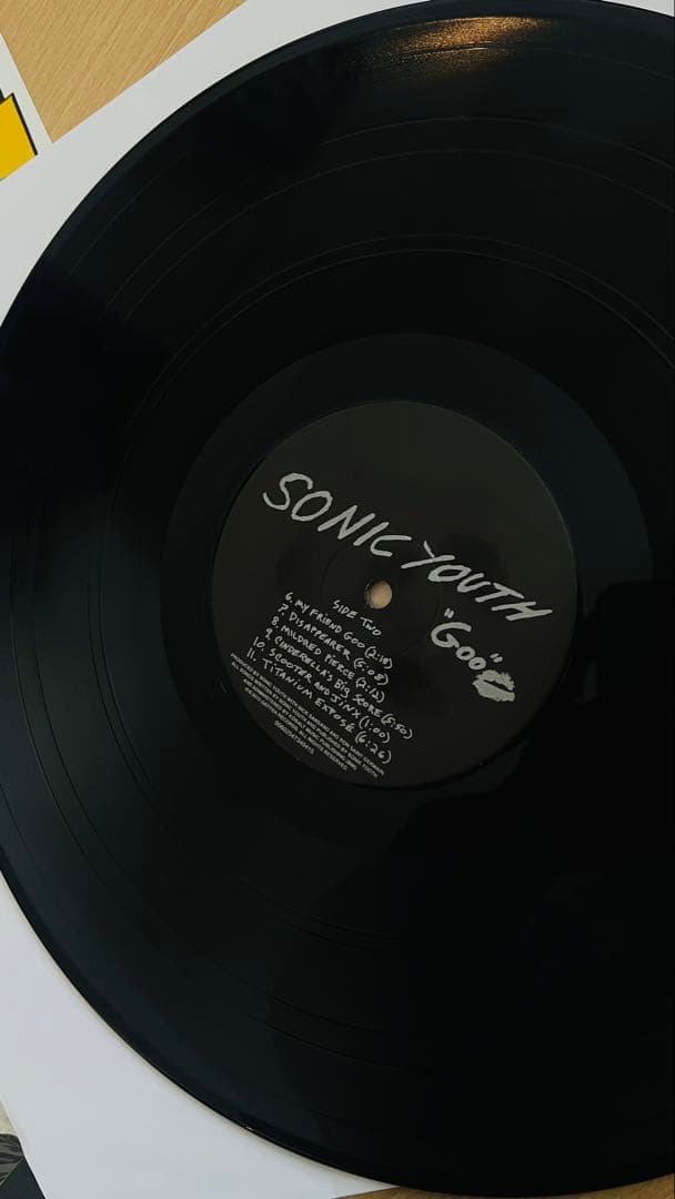 Sonic Youth Goo LP レコード