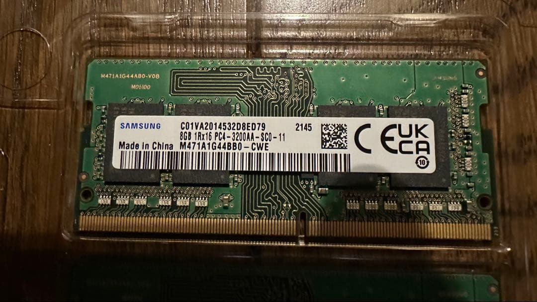 DDR4 PC4-3200AA 16GB(8GB×2枚)