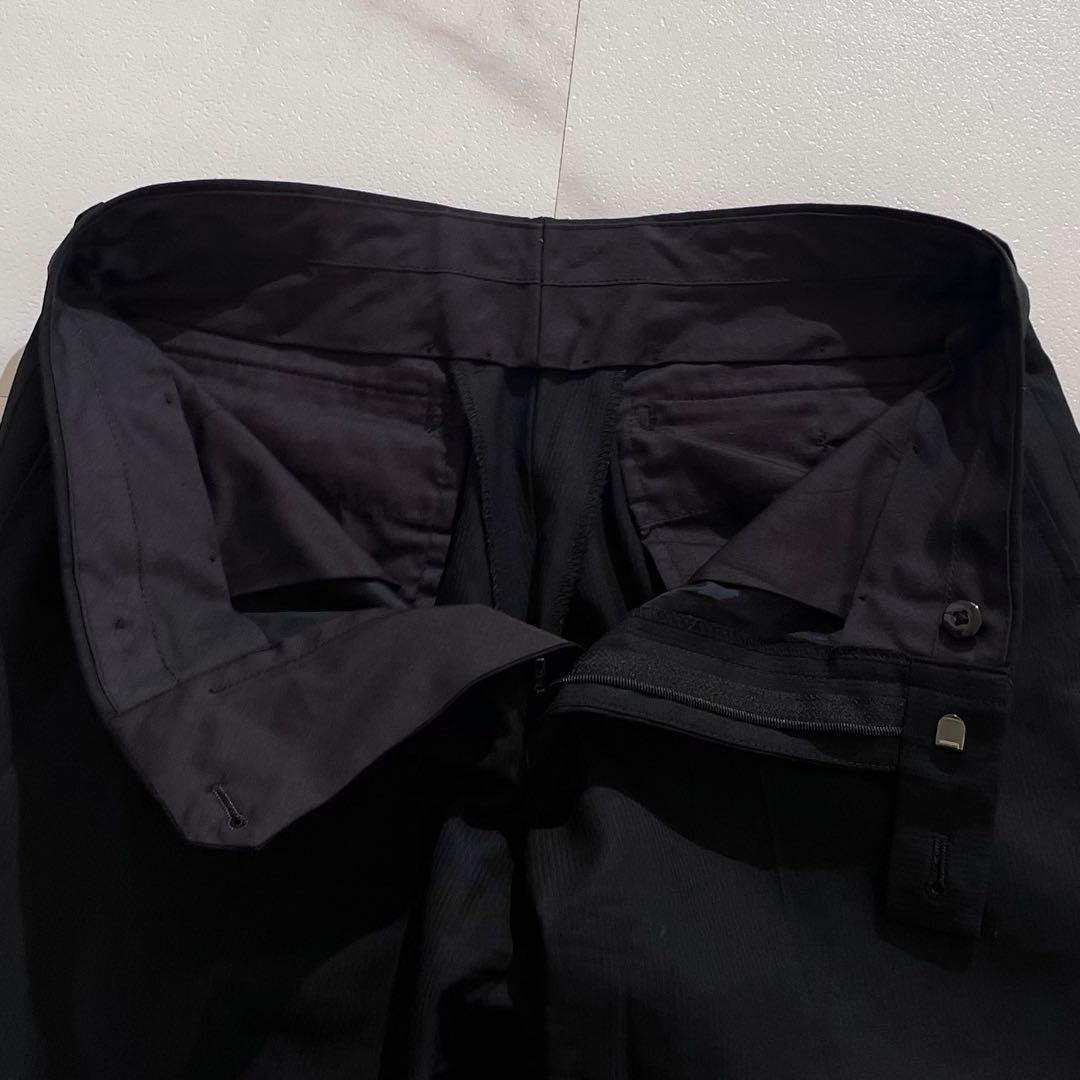 【極美品✨】AOKI×MAJI スーツ スリーピース リバーシブル 無地 黒Y5