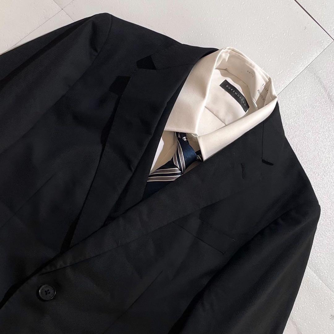 【極美品✨】AOKI×MAJI スーツ スリーピース リバーシブル 無地 黒Y5