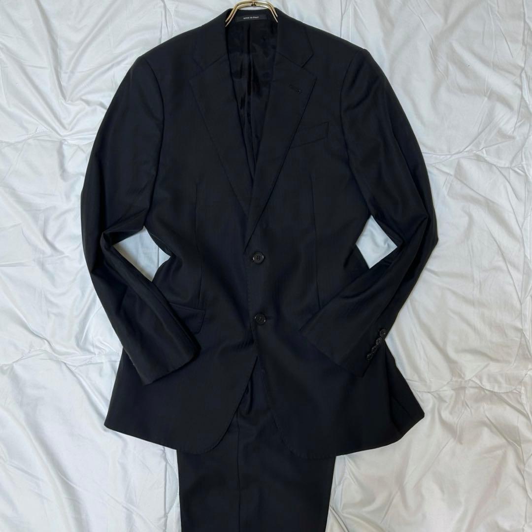 GIORGIOARMANI ジョルジオアルマーニ ブラック スーツ セットアップ