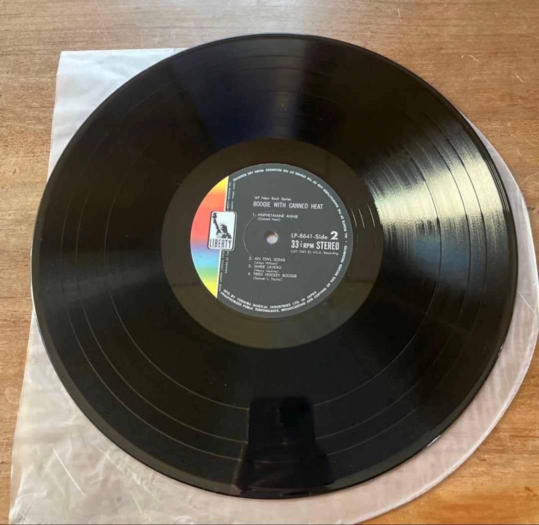 ブギーウィズ　キャンドヒートLP-8641 東芝音工　黒盤