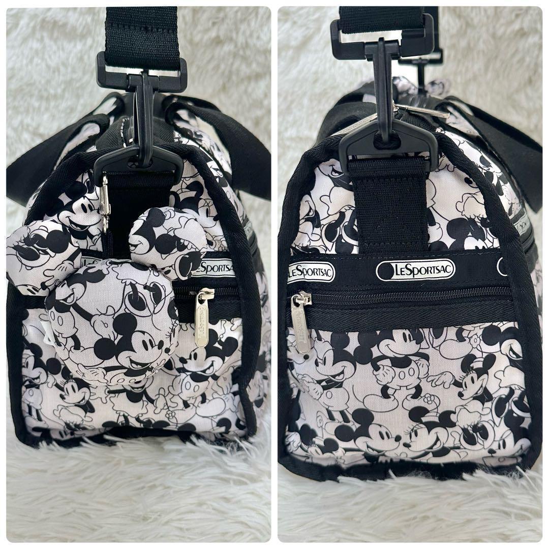 【美品】LeSportsac ミッキーマウス ミニボストン 2way 総柄