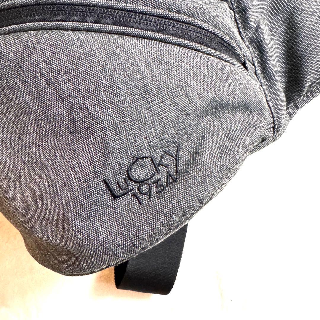 ヒップシート 抱っこ紐　グレー　LUCKY 1954 POLBAN