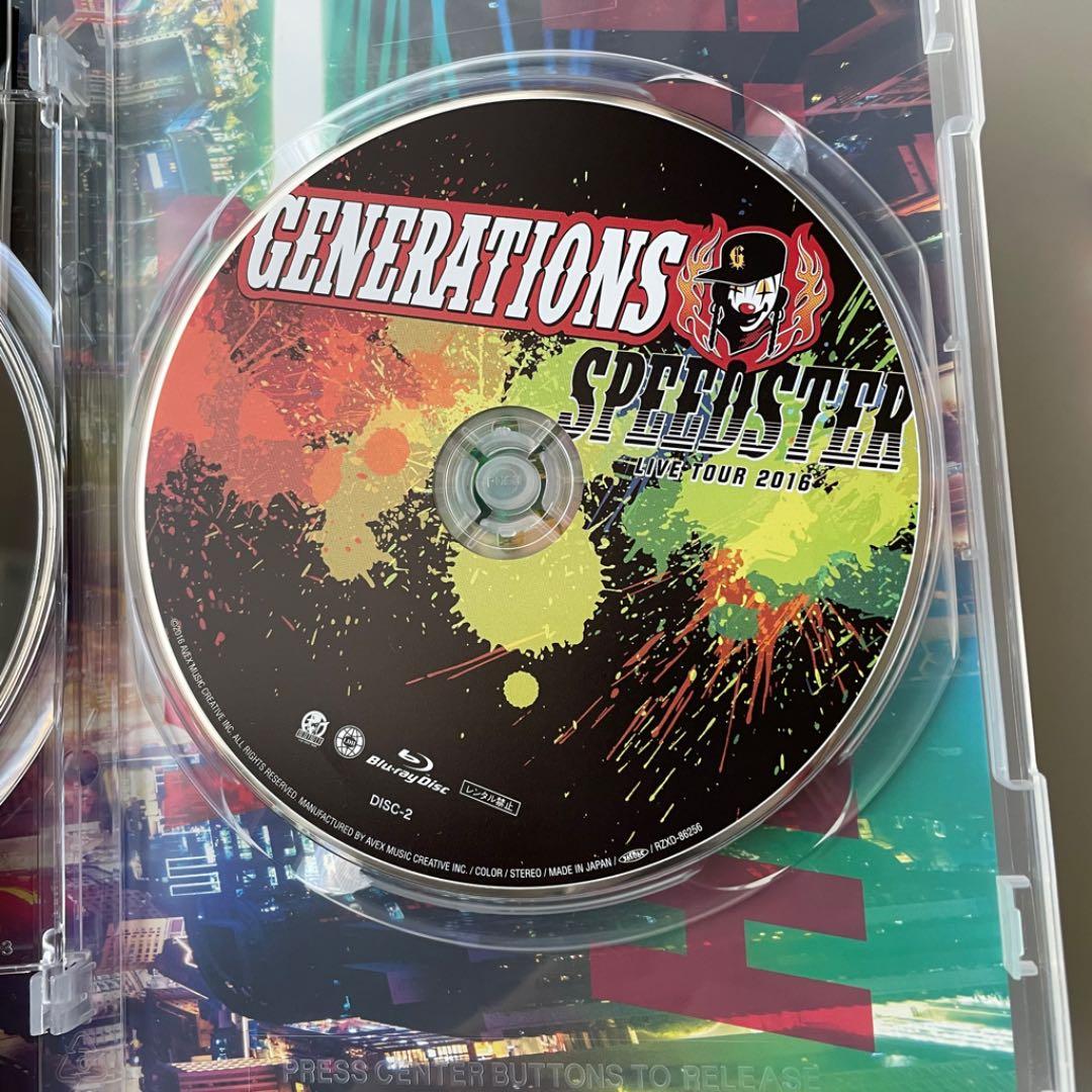 SPEEDSTAR GENERATIONS ブルーレイ Blu-ray