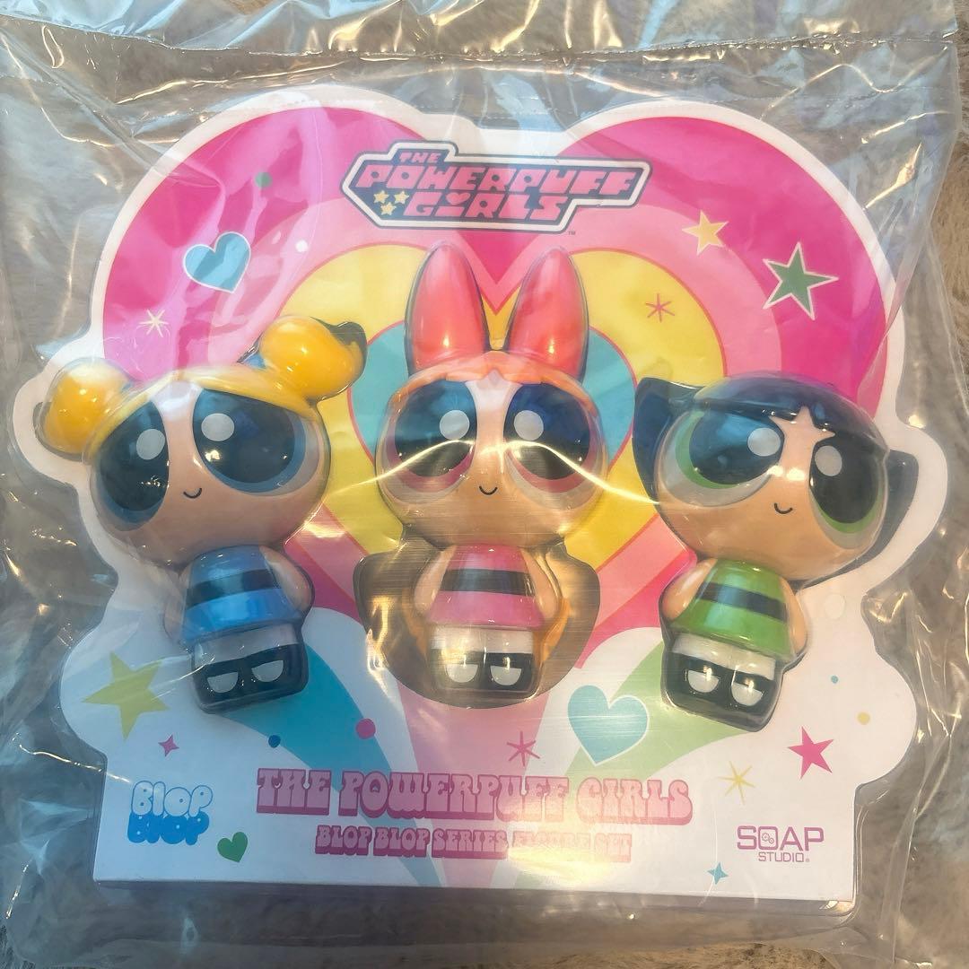 ソープスタジオ パワーパフガールズ Blop Blop フィギュア　ポップアップ