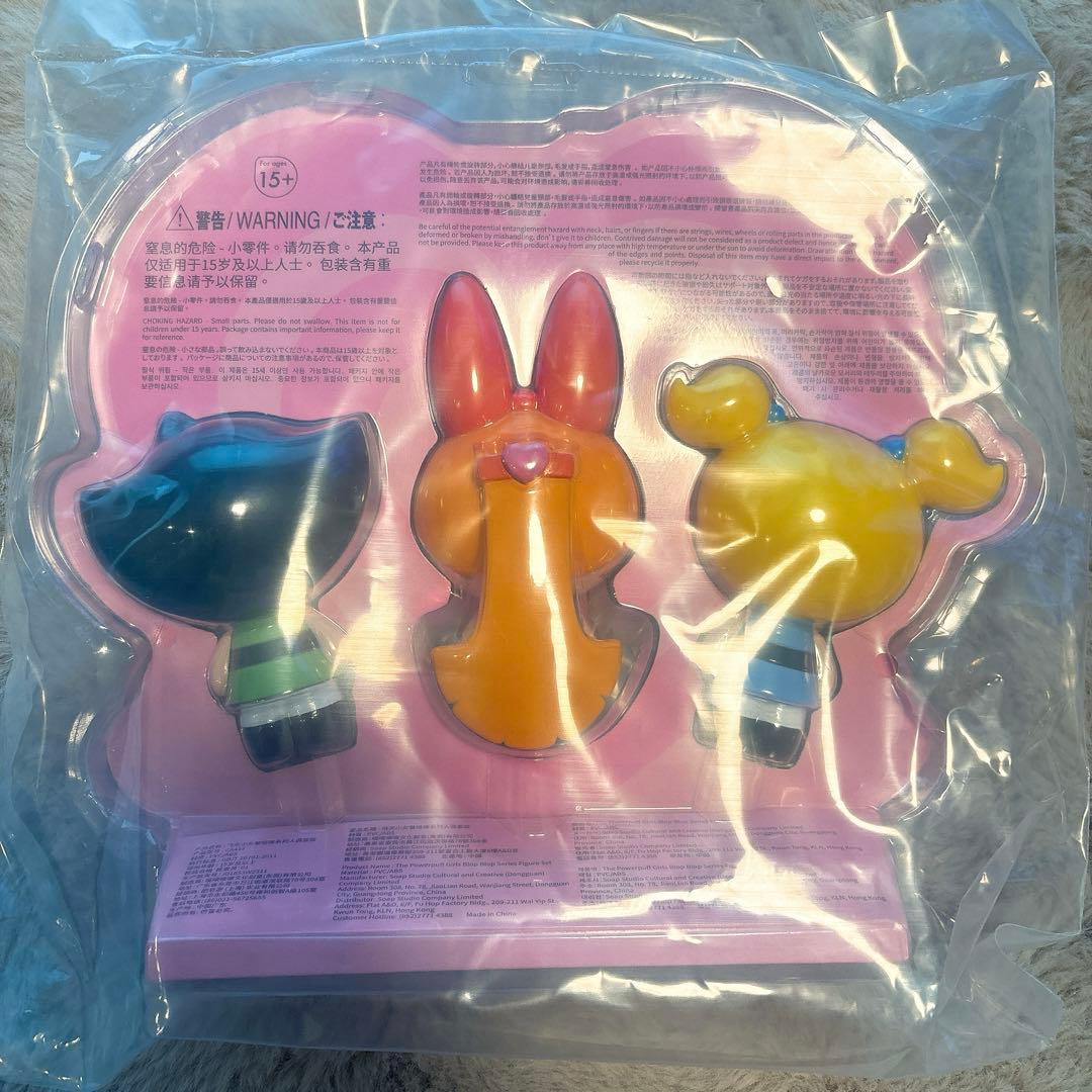 ソープスタジオ パワーパフガールズ Blop Blop フィギュア　ポップアップ