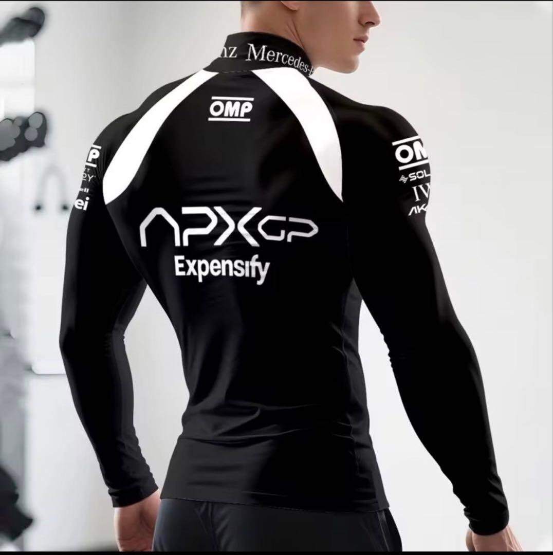 映画　F1　エフワン　インナー APXGP Tシャツ　 　ホワイト　M