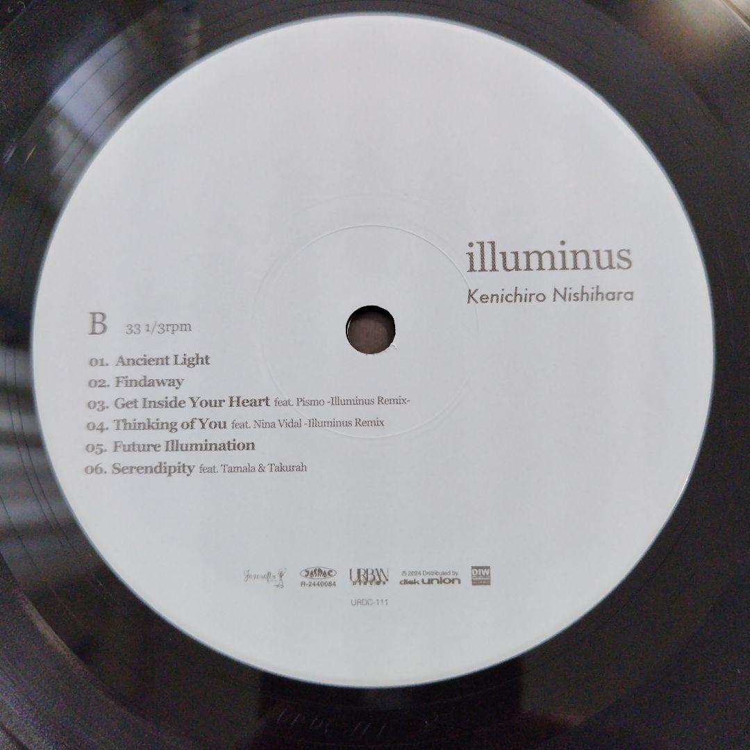 【限定盤レコード2枚】西原健一郎　Sincerely…　illuminus