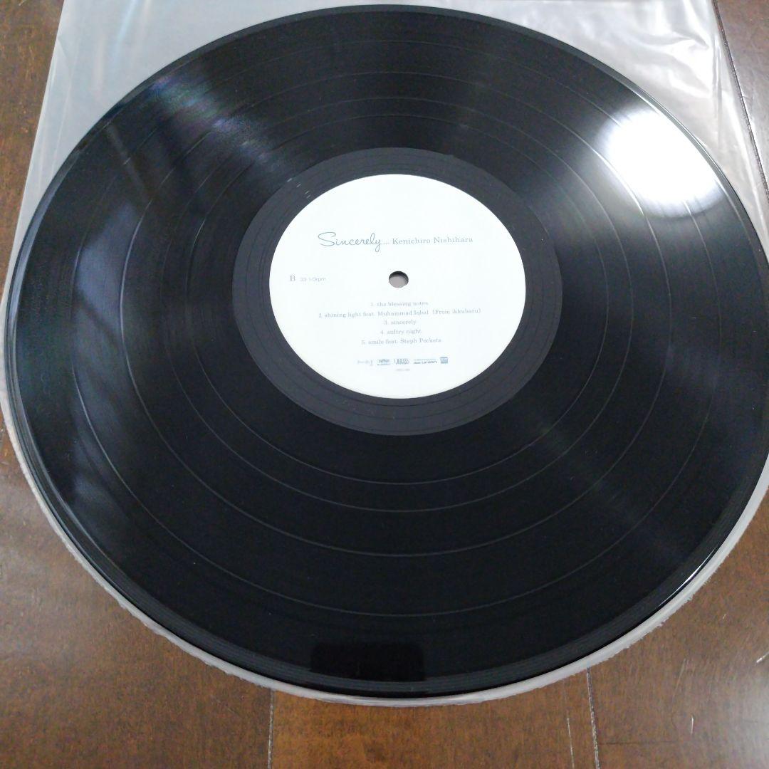 【限定盤レコード2枚】西原健一郎　Sincerely…　illuminus