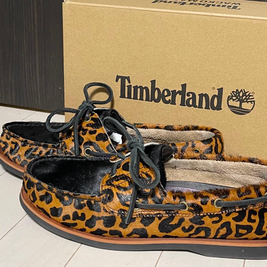 WACKO MARIA Timberland 2eye ボートシューズ