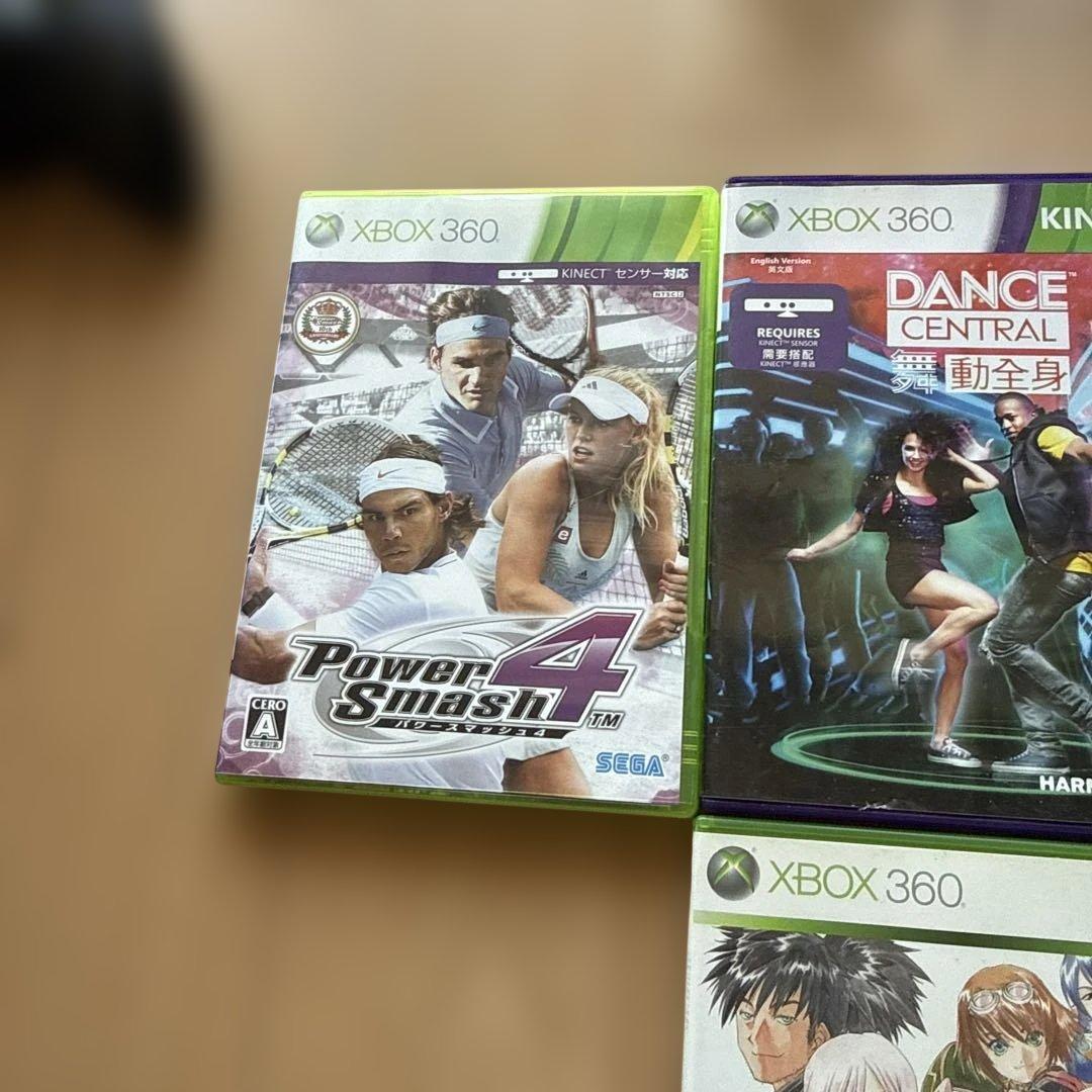 Xbox 360 kinect ソフト9本セット 250GB