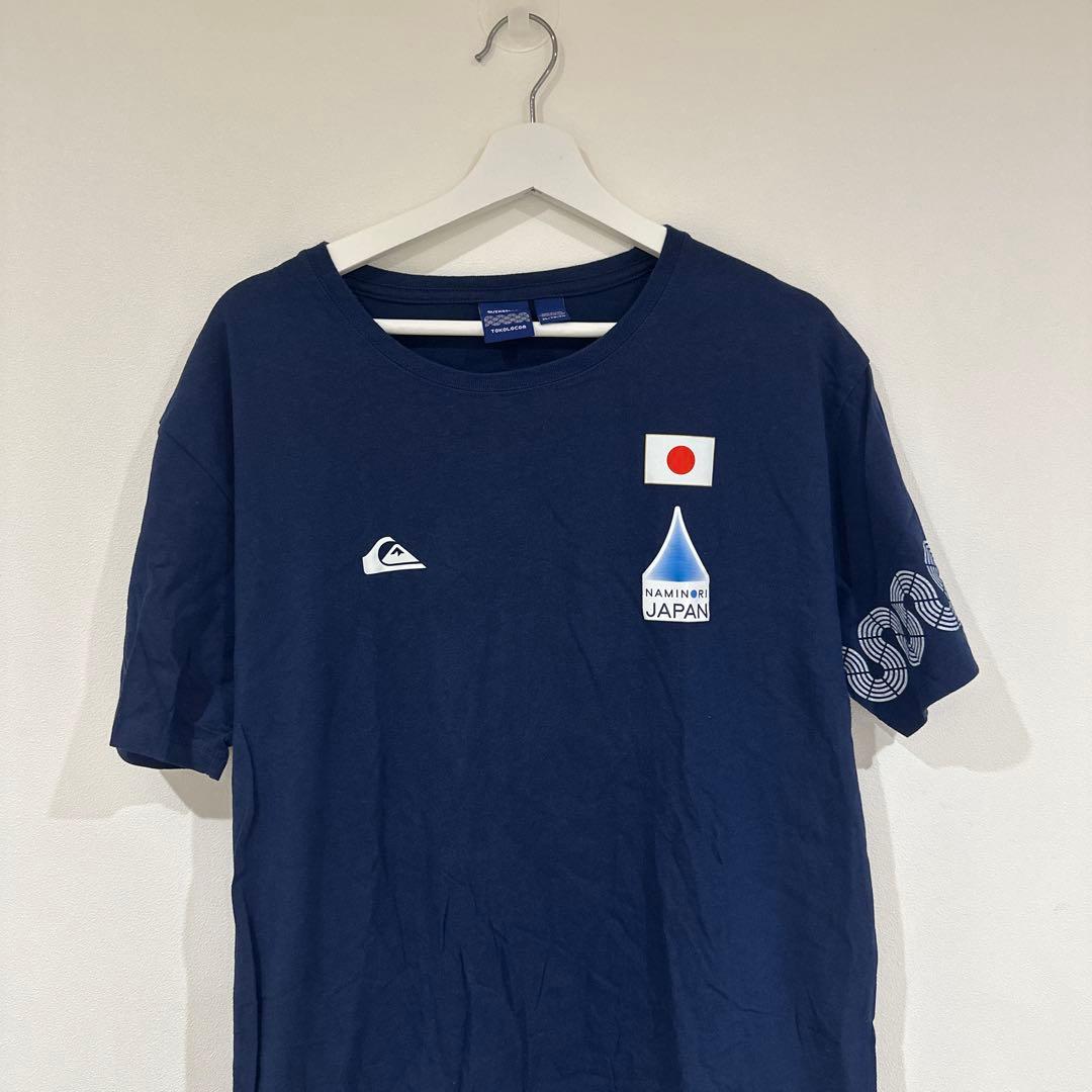 波乗りジャパン　サーフィン　tシャツ クイックシルバー　JAPAN