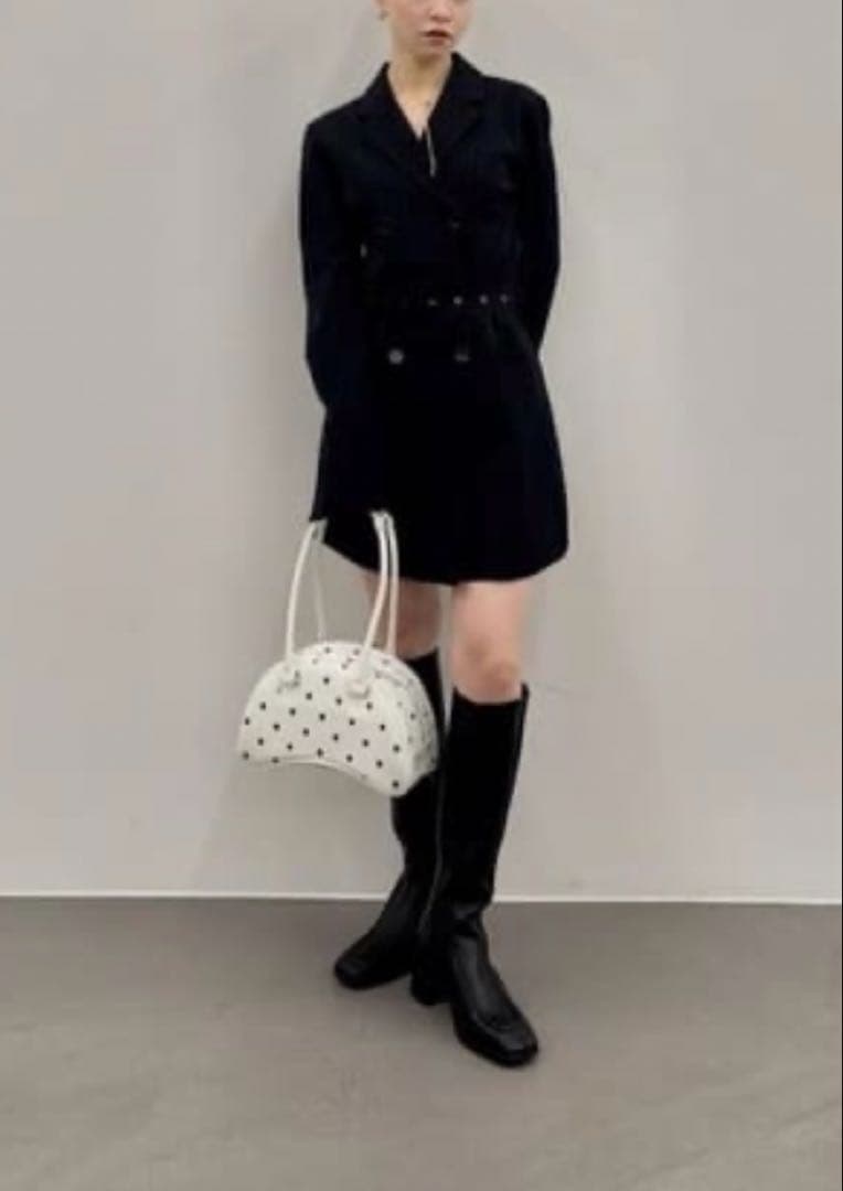 【MOUSSY】DOUBLEBREASTED BLAZER MINI ワンピース