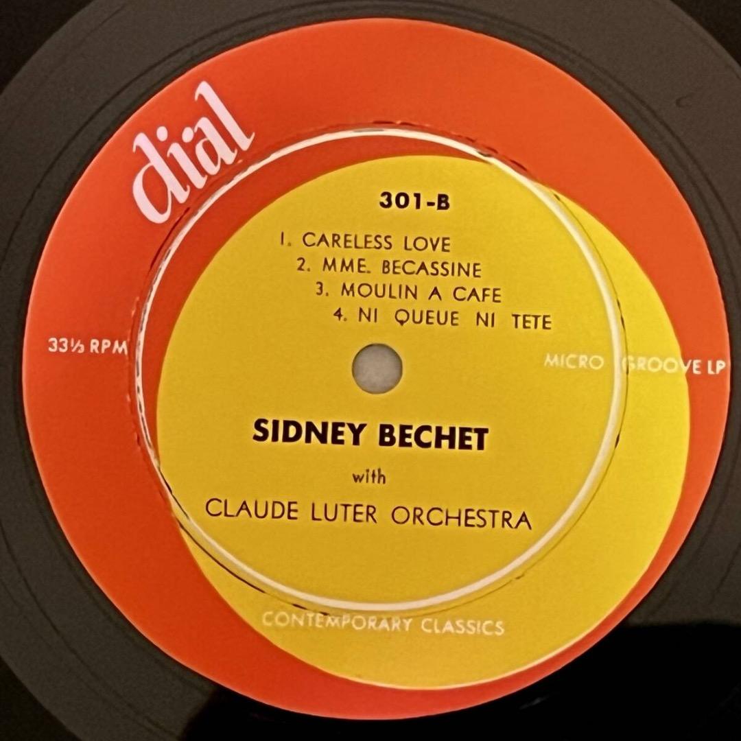 洋楽 SIDNEY BECHET DIAL 301(10inch, DG, flat)