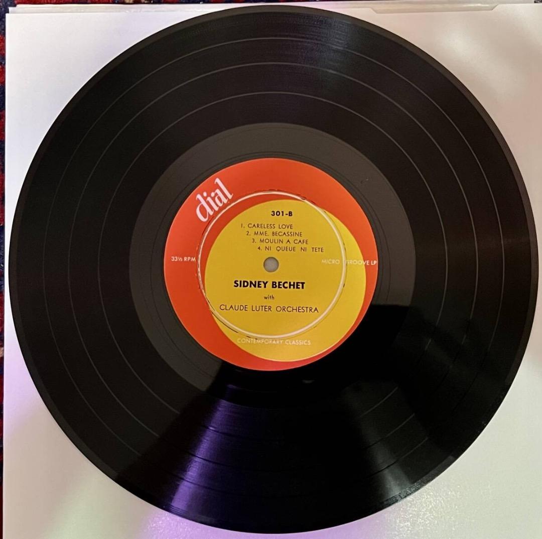 洋楽 SIDNEY BECHET DIAL 301(10inch, DG, flat)