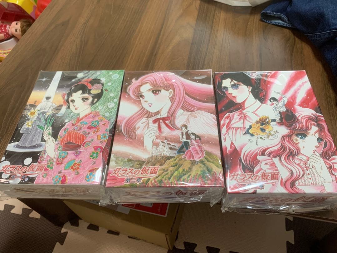 DVD ガラスの仮面 1章から3章 まとめ売り