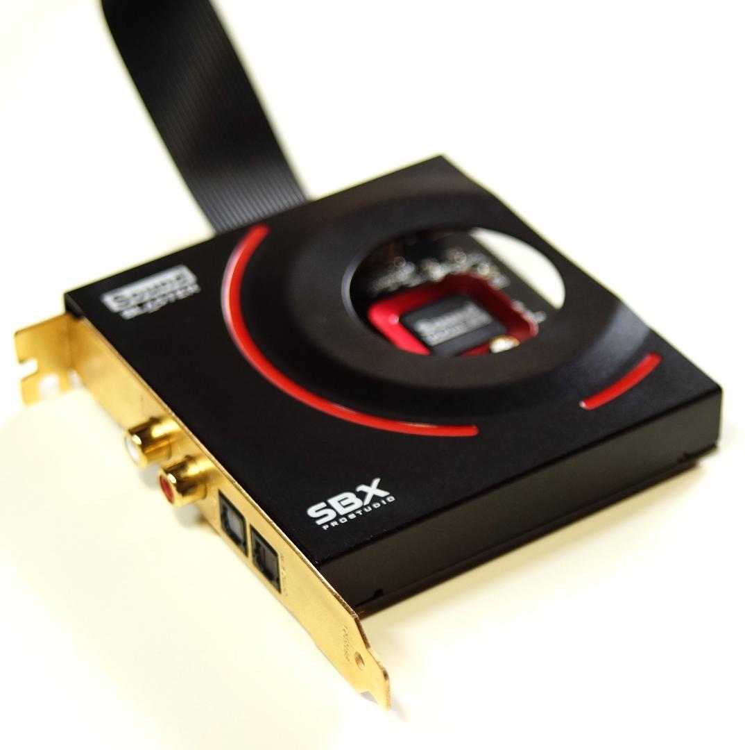 迅速発送 PCIe Sound Blaster ZxR ゲーミングサウンドカード