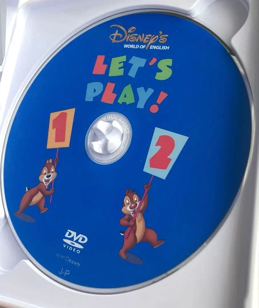 dwe ディズニー英語システム　レッツプレイ　let's play DVD