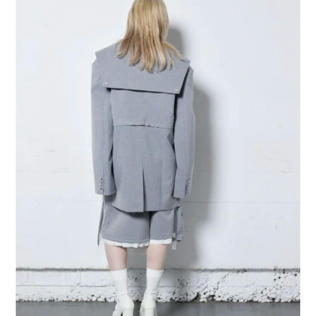ジャケット・アウター neith. Too Big Rose Jacket(Gray)