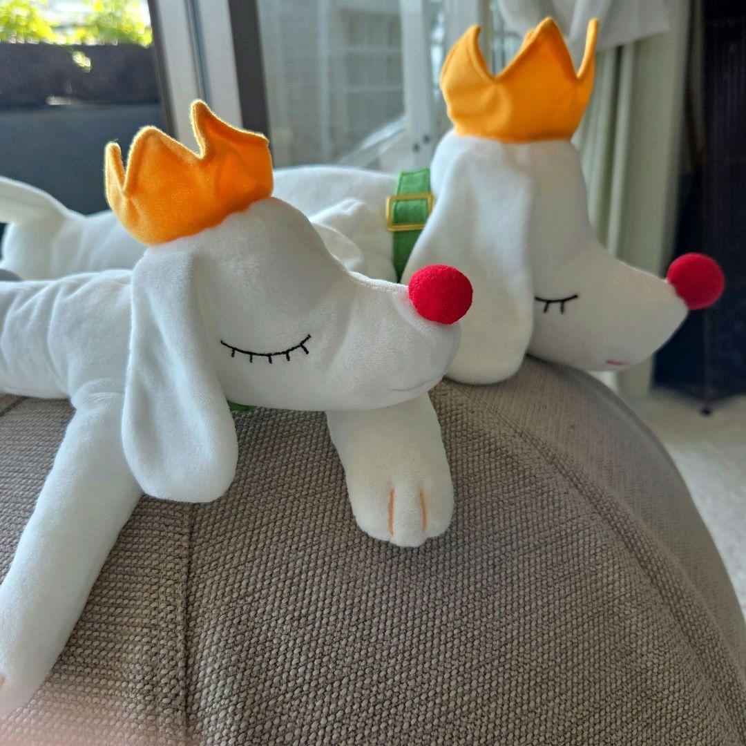 奈良美智 Pup King パップキング（S＆Мセット）ぬいぐるみ 犬