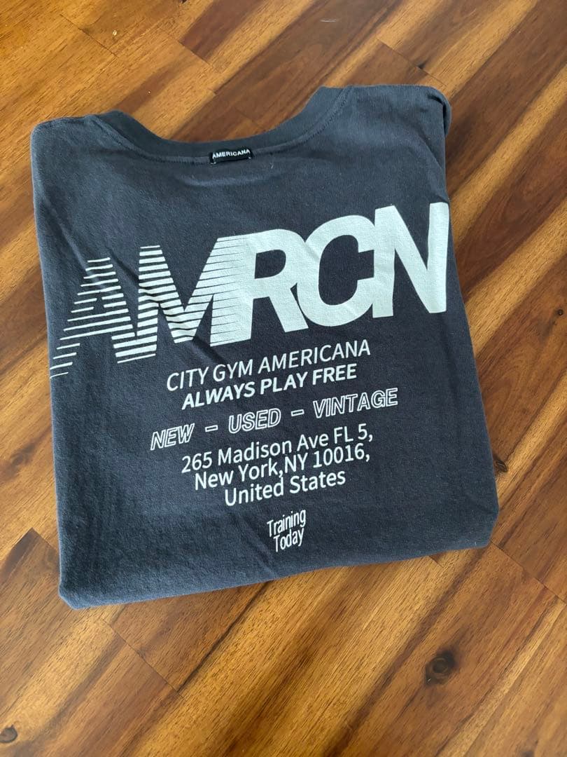 【AMERICANA/アメリカーナ】CITY GYM AMERICANA T