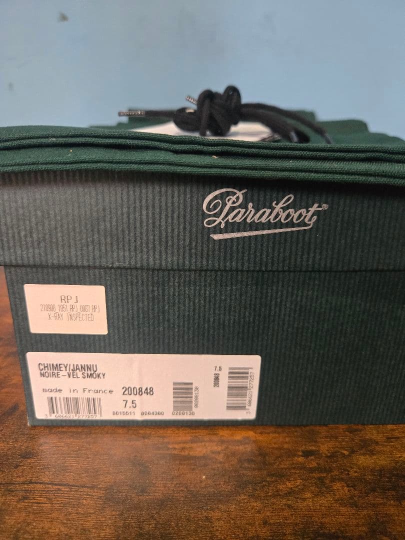 超美品 Paraboot CHIMEY シメイ パラブーツ 箱つき