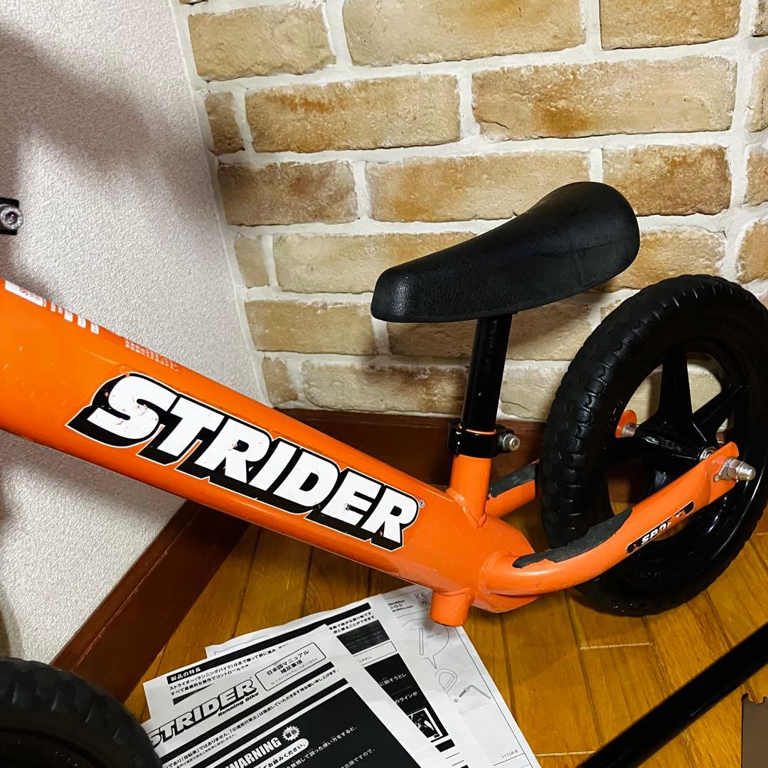 て*ら様 STRIDER ストライダースポーツ　日本正規品　オレンジ　分解清掃・